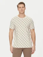 Koszulki męskie - JOOP! T-Shirt 17 JJ-06Brian 10018925 30044675 Beżowy Regular Fit - miniaturka - grafika 1