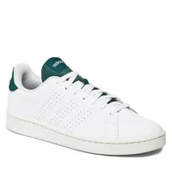 Półbuty męskie - Buty adidas Advantage IF6096 Ftwwht/Ftwwht/Cgreen - miniaturka - grafika 1