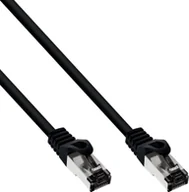 Patchcordy - InLine INLINE Patchkabel Cat.8.1 S/FTP PiMf 2000MHz halogenfrei Kupfer schwarz 1m - miniaturka - grafika 1