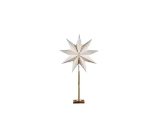 Gwiazda stojąca Solvalla, wysokość 100 cm, biała - Ozdoby bożonarodzeniowe - miniaturka - grafika 1