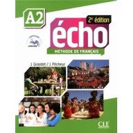 Podręczniki dla gimnazjum - CLE International Echo A2 2ed Podręcznik + DVD - Girardet J., Pecheur J. - miniaturka - grafika 1