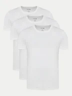 Koszulki męskie - Lacoste Komplet 3 t-shirtów TH9007 Biały Slim Fit - miniaturka - grafika 1