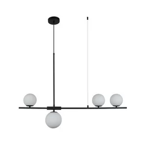 Azzardo SANTANDER BK AZ4418) AZ4418 - Lampy sufitowe - miniaturka - grafika 1