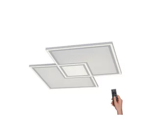 Leuchten Direkt Lampa sufitowa LED Edging, CCT, 67,5 x 67,5 cm - Lampy sufitowe - miniaturka - grafika 1