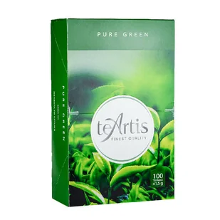 Herbata TEARTIS pure green 100 x1,5g - Herbata - miniaturka - grafika 1