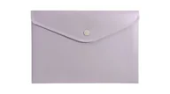 Teczki i skoroszyty - Teczka kopertowa koperta na zatrzask A5 PP różowa soft touch BIURFOL - miniaturka - grafika 1
