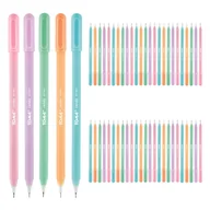 Długopisy - Zestaw 50 Szt. Mix Długopisów W Pastelowych Kolorach 0,7 Mm Toma Candy - miniaturka - grafika 1