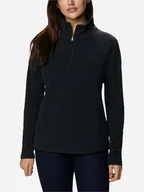Bluzy damskie - Bluza damska nierozpinana streetwear Columbia Glacial IV 1/2 Zip 1802201010 L Czarna (191454558244) - miniaturka - grafika 1