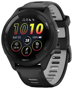 Garmin Forerunner 265 Black Bezel and Case Czarno-szary - Smartwatch - miniaturka - grafika 1