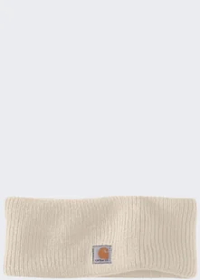 Opaska na Głowę Carhartt Knit Headband Oat Milk - Czapki damskie - miniaturka - grafika 1
