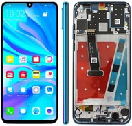 Części serwisowe do telefonów - Wyświetlacz do Huawei P30 Lite LCD Ekran Ramka Niebieski - miniaturka - grafika 1