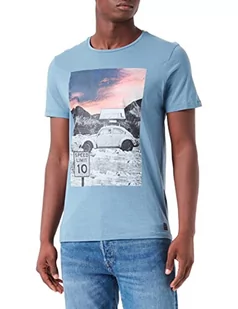 BLEND T-shirt męski, 184217/Bluestone, M - Koszulki męskie - miniaturka - grafika 1