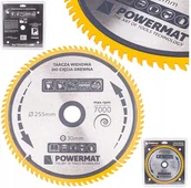 Piły elektryczne - TARCZA WIDIOWA DO DREWNA PIŁY PIŁA 255 X 30 MM 80Z - miniaturka - grafika 1