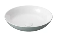Umywalki - UpTrend Mensa Umywalka nablatowa 42 cm antracyt połysk/biały połysk UP4018-2-B10+B20 - miniaturka - grafika 1