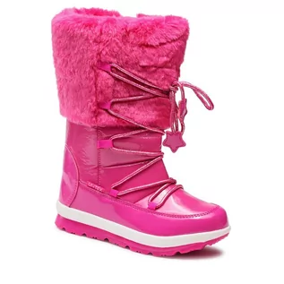 Buty dla dziewczynek - Śniegowce Garvalin 231855 D Fucsia (Mat) B - grafika 1