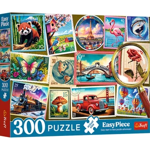 Puzzle, EasyPiece, Znaczki pocztowe, 300 el. - Puzzle - miniaturka - grafika 1