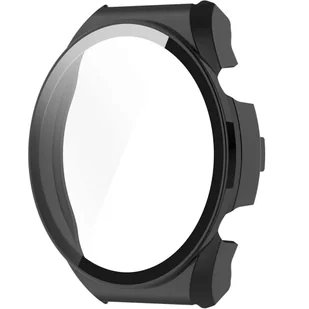 Etui ochronne 2w1 nakładka z szkłem Alogy do Xiaomi Mi Watch S1 Global Czarne - Akcesoria do smartwatchy - miniaturka - grafika 3