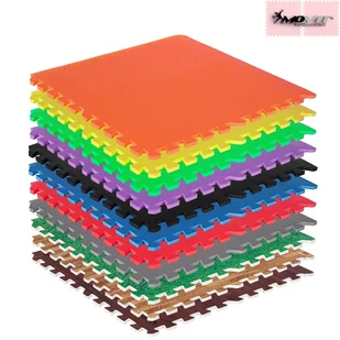 POMARAŃCZOWA MATA POD SPRZĘT DO ĆWICZENIA SIŁOWNI - Maty do ćwiczeń - miniaturka - grafika 5