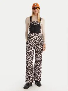 DC Shoes Spodnie narciarskie Valiant BIB ADJTP03030 Beżowy Regular Fit - Spodnie narciarskie - miniaturka - grafika 1