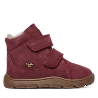Buty dla chłopców - Śniegowce Froddo G2110151-4 M Bordowy - miniaturka - grafika 1