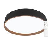 Lampy sufitowe - Top Light - LED Plafon ściemnialny LED/51W/230V + pilot czarny/brązowy - miniaturka - grafika 1