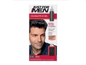 Farby do włosów i szampony koloryzujące - Just For Men, Szampon koloryzujący, H55 Czarny - miniaturka - grafika 1