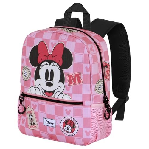 Disney Minnie Mouse Journey-Sweet plecak, różowy, 26 x 33 cm, pojemność 9,5 l, Pink Minnie Mouse, rozmiar uniwersalny, słodki plecak, Pink Minnie Mouse, Rozmiar uniwersalny, Słodki plecak