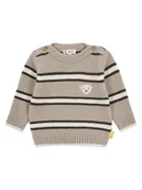 Bluzy i sweterki niemowlęce - Steiff Sweter w kolorze beżowym - miniaturka - grafika 1