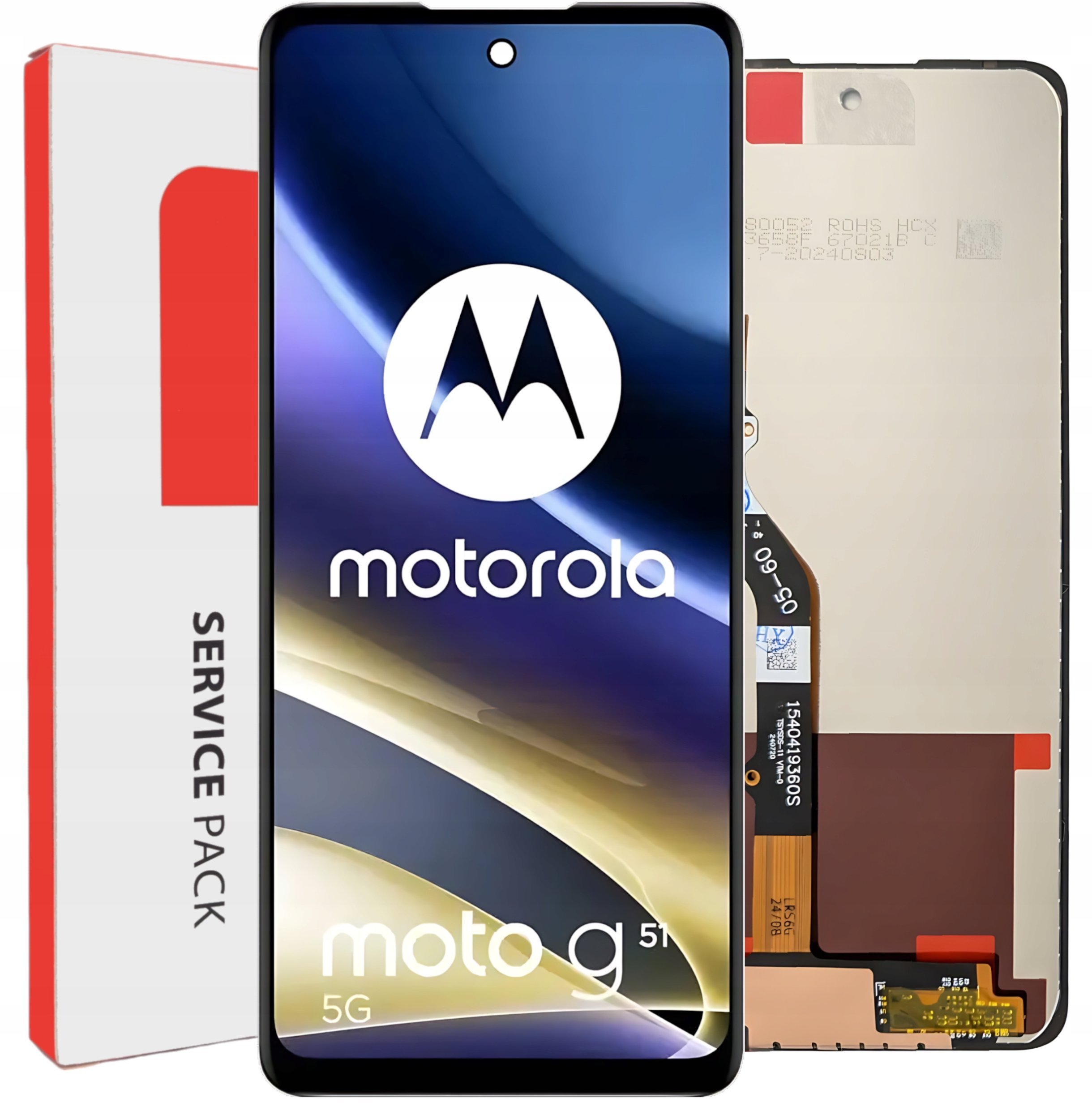 Wyświetlacz do Motorola Moto G51 5G Ekran LCD Oryginał Zila XT2171-1 5904858330126
