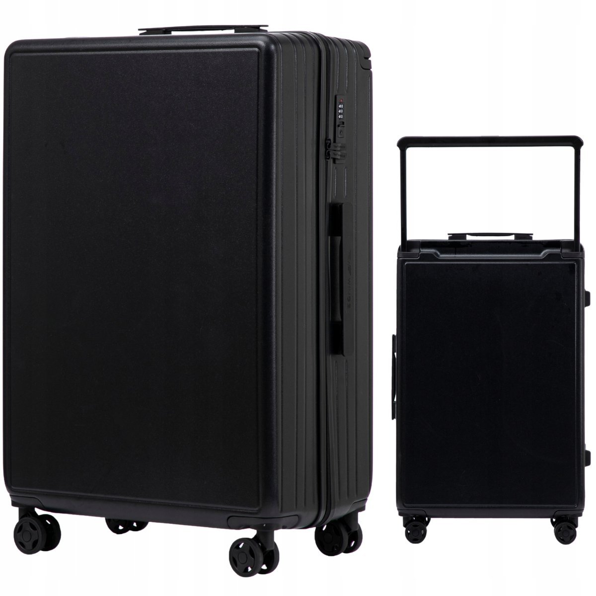 WINGS Duża WALIZKA PODRÓŻNA BAGAŻ 4 kółka XXL SOLIDNA PAKOWNA TWARDA ABS+