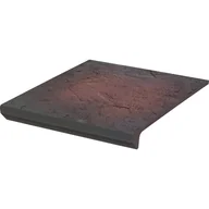 Płytki klinkierowe - Stopnica płytka podłogowa Kapinos prosta Santos Rosa 30 x 33 cm Ceramika Paradyż - miniaturka - grafika 1