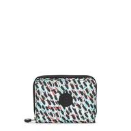 Torebki damskie - Kipling MONEY LOVE Średni Portfel, Abstract Print White - miniaturka - grafika 1