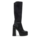 Kozaki damskie - Kozaki Aldo Albie 13812169 Czarny - miniaturka - grafika 1