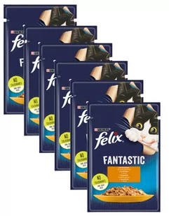 Purina Felix Kurczak w galaretce saszetka 100g 47709-uniw - Mokra karma dla kotów - miniaturka - grafika 1