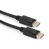 Kable komputerowe i do monitorów - Gembird Kabel Displayport v1.2 M/M 1.8m 4K Gold AKGEMVDDP000002 - miniaturka - grafika 1