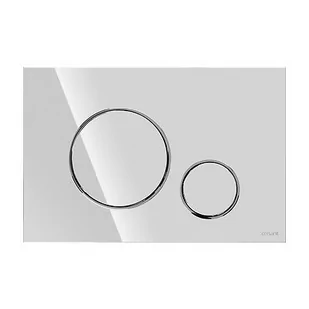 Cersanit Opti B2 przycisk spłukujący chrom błyszczący K97-498 - Przyciski spłukujące - miniaturka - grafika 1