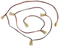 Kable komputerowe i do monitorów - InLine Rozgałęziacz z Molex 3-pin na 6 x Molex 3-pin ZUAD-134 - miniaturka - grafika 1