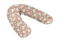 Poduszki do karmienia - Beaba Ergonomiczna poduszka rogal dla kobiet w ciąży i karmiących Big Flopsy ™ Print Jersey Savannah Bloom - miniaturka - grafika 1
