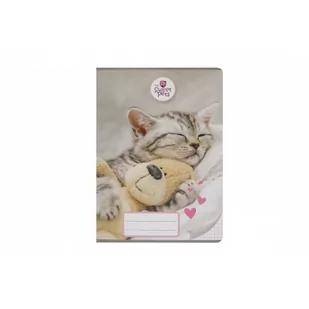 Zeszyt A5/32k. kratka The Sweet Pets - Zeszyty szkolne - miniaturka - grafika 1