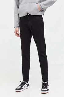 Spodnie męskie - Abercrombie & Fitch jeansy męskie kolor czarny - grafika 1