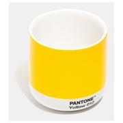Kubki - Żółty ceramiczny termokubek Pantone Cortado, 175 ml - miniaturka - grafika 1