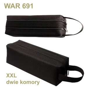Saszetka czarny Warta (WAR-691) - Piórniki - miniaturka - grafika 1