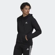 Bluzy sportowe damskie - Essentials Fleece Hoodie - miniaturka - grafika 1
