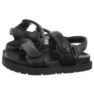 Sandały damskie - Sandały Czarne 76167-51 (WO281-a) Wojas - miniaturka - grafika 1