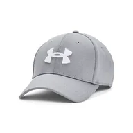 Czapki męskie - Męska Czapka z daszkiem UNDER ARMOUR MEN'S UA BLITZING 1376700-035 – Szary - miniaturka - grafika 1
