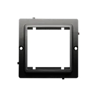 Inne akcesoria elektryczne - Kontakt Simon Adapter przejściówka na osprzęt standardu 45×45 mm BASIC czarny mat - miniaturka - grafika 1