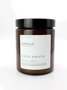 Świeca sojowa palo santo – zapachowa, ręcznie robiona, 180ml, prezent - Świece - miniaturka - grafika 1