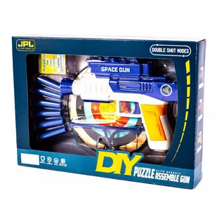 Wyrzutnia Pistolet Na Strzałki Z Przyssawkami - Zabawki militarne - miniaturka - grafika 1