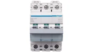 Bezpieczniki elektryczne - Hager Wyłącznik nadprądowy trójbiegunowy B 50A NDN350 - miniaturka - grafika 1