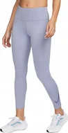 Legginsy - Damskie legginsy sportowe do biegania Nike DRI-FIT DX0948-519 r. S - miniaturka - grafika 1